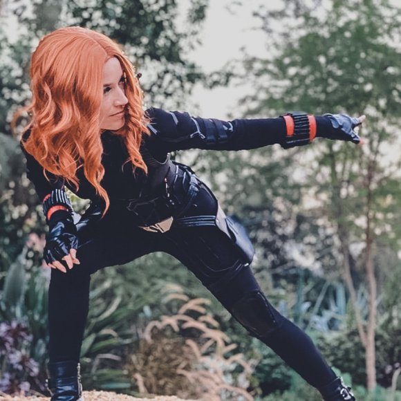 Avengers Natasha Romanoff Custom Cosplay Bodysuit XS - Picture 1 of 4